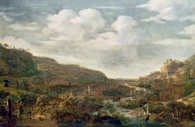 Vue du Rhin, 17e siècle - Herman the Younger Saftleven